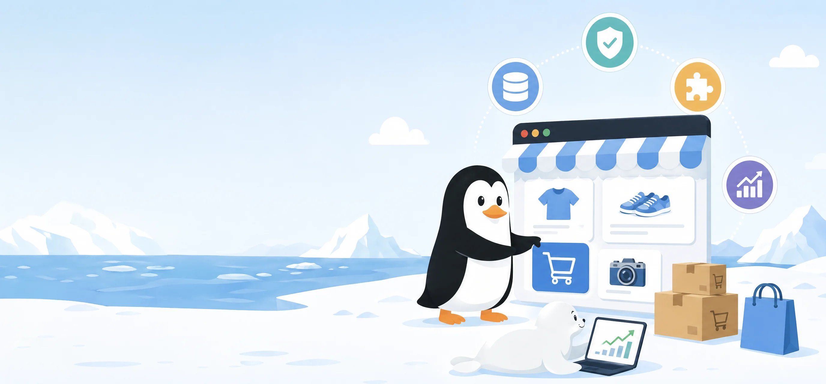 Implementación de ecommerce con PrestaShop : control total, integración corporativa y crecimiento real.