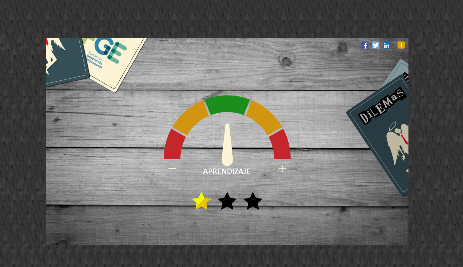 Vista de resultados y análisis