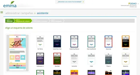 Asistente de campaña - paso 2.