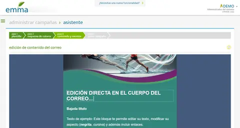 Asistente de campaña - paso 4.